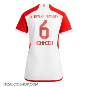 Bayern Munich Joshua Kimmich #6 Prima Maglia Femmina 2023-24 Manica Corta